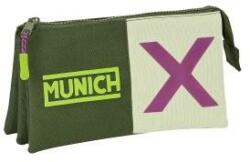 MUNICH Penar triplu Munich Bright khaki Verde 22 x 12 x 3 cm