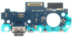 Samsung A346B Galaxy A34 5G töltő csatlakozós panel (usb c csatlakozó) gyári Service Pack GH96-15817A