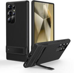 ESR Husa Husa pentru Samsung Galaxy S24 Ultra - ESR Air Shield Boost Kickstand - Black (KF2318117) - pcone