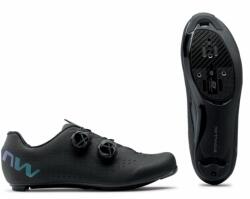 NorthWave Road Storm Carbon 2 országúti kerékpáros cipő, SPD-SL, fekete-színváltós, 42-es