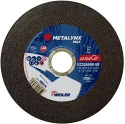 Metalynx MAX UltraCut INOX vágókorong d125x1, 0x22, 2 UC20A60R-BF 10db Metalbox (010103-0152) - szerszamplusz