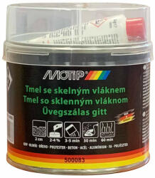 MOTIP 500083 töltött üvegszálas poliészteres gitt, zöld, 1 kg (500083)