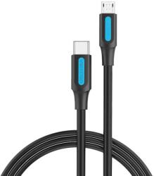 Vention USB-C 2.0 to Micro-B 2A cable 1m COVBF black