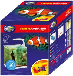 Aqua Nova nano akvárium szett 21 liter fehér ((AN)NANO21W)