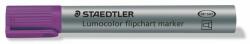 STAEDTLER Flipchart marker, 2 mm, kúpos, STAEDTLER Lumocolor 356 , ibolya (TS3566)