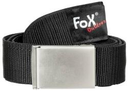 Fox Outdoor Öv belső rekesszel, fekete, kb. 4 cm-es