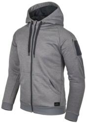 Helikon-Tex URBAN TACTICAL HOODIE (FullZip) - Melange Grey pulóver