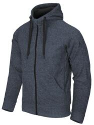 Helikon-Tex Covert Taktikai pulóver kapucnival (FullZip) - Melange Blue