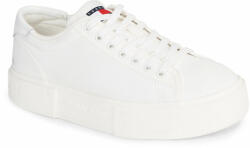 Tommy Hilfiger Sportcipők Tommy Jeans Tjw Foxing Flatform Sneaker EN0EN02480 Ecru YBL 36 Női