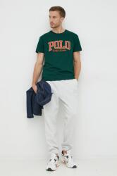Ralph Lauren melegítőnadrág szürke, férfi, nyomott mintás - szürke XL