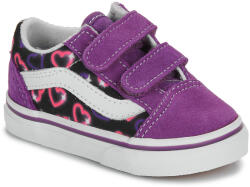 Vans Pantofi sport Casual Fete Old Skool V Neon Hearts PURPLE/MULTI Vans violet 22