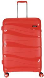 BONTOUR FLOW piros nagy bőrönd L - borond-aruhaz