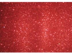 Dekorgumi A/4 2 mm glitteres piros