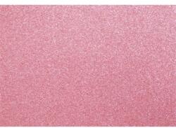 Dekorgumi A/4 2 mm glitteres rózsaszín (367908)