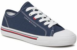 Tommy Hilfiger Teniși Tommy Hilfiger Low Cut Lace Up Sneaker T3X9-33324-0890 S Blue 800