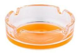  Színes üveg hamutartó- narancssárga (A-401260-narancssárga)