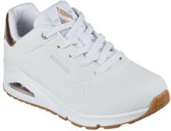 Skechers UNO GOLDEN AIR női fűzős sneaker cipő 177094-WHT fehér 06973