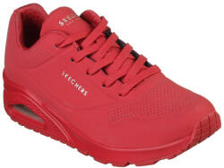 Skechers Uno Stand On Air női fűzős sneaker cipő 73690-RED piros 06228