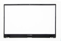 ASUS VivoBook X512 X512DA X512DAP X512DAU X512DK X512FA X512FAG series 90NB0KA3-R7B031 műanyag (ABS) fekete LCD első burkolat / előlap / bezel (CAS080236LCDF-006)