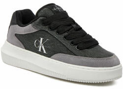 Calvin Klein Sneakers Calvin Klein Jeans Chunky Cupsole Lace Skater Btw YW0YW01452 Black/Stormfront 0GO