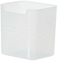  Műanyag opál fehér nyitott hűtő tároló doboz, 3db, 10 x 8 10 cm (5995206012115)