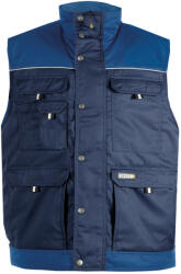 DASSY Hulst munkavédelmi mellény navy/királykék színben (3500512061B6821003XL)