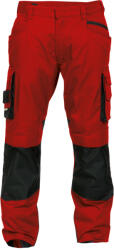 DASSY Nova munkavédelmi derekas nadrág piros/fekete színben (2008462063B66740040)