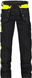 DASSY Shanghai munkavédelmi derekas nadrág fekete/sárga színben (2011052041B67900046)