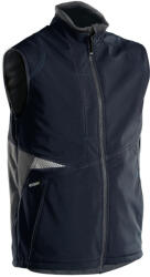 DASSY Fusion munkavédelmi softshell mellény éjkék/antracitszürke színben (3501114021B684700S)