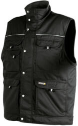 DASSY Mons munkavédelmi mellény fekete színben (3500622061B070400S)