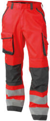 DASSY Chicago munkavédelmi nadrág piros/szürke színben (2008072074B66430058)