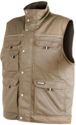 DASSY Mons munkavédelmi mellény bézs színben (3500622061B0508002XL)