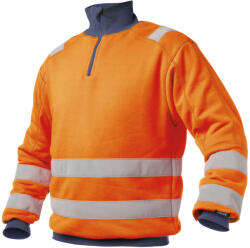 DASSY Denver jólláthatósági munkavédelmi pulóver narancs/navy színben (3003762084B668100S)