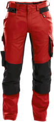 DASSY Dynax munkavédelmi nadrág piros/fekete színben (2009802041B66740064)