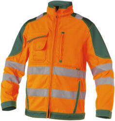 DASSY Orlando munkavédelmi jól láthatósági dzseki narancs/zöld színben (3003672074B663100S)
