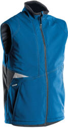 DASSY Fusion munkavédelmi softshell mellény azúrkék/antracitszürke színben (3501114021B684600XS)