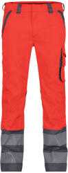 DASSY Minnesota munkavédelmi jól láthatósági derekas nadrág piros/szürke színben (2010762176B66430048)