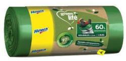 Hewa Szemeteszsák HEWA 60L Green Life Easy Pack 18 db/tekercs - fotoland