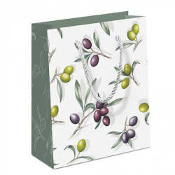 Ambiente Delicious Olives papír ajándéktáska 22x9x23cm