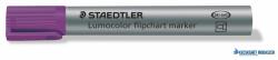 STAEDTLER Flipchart marker, 2 mm, kúpos, STAEDTLER "Lumocolor 356", ibolya (TS3566) - kecskemetirodaszer