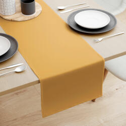 Goldea pamut asztali futó - mustárszínű 20x120 cm