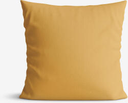 Goldea pamut párnahuzat - mustárszínű 45 x 45 cm