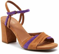 Geox Szandál Geox D New Eraklia 80 D45RPD 00021 C6NG8 Cognac/Purple 37 Női