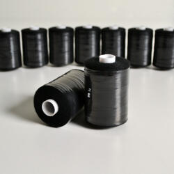 Takoy Ață poliester TKY 1000 culoare neagră
