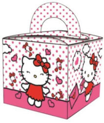 Hello Kitty Dots ajándékdoboz, party box (ARJ006471F) - gyerekagynemu