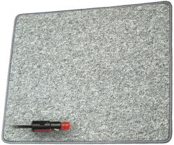 Pro Car fűthető szőnyeg 60 x 40 cm 12 V, világosszürke (C50068)
