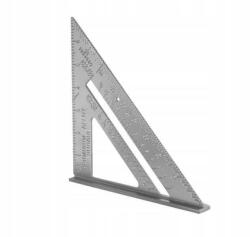 Richmann Echer tamplar/dulgher, aluminiu, triunghiular, cu picior, 180x3 mm, Richmann (C1325) - jollymag