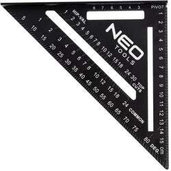 NEO Echer tamplar/dulgher, aluminiu, triunghiular, 15 cm, NEO (72-102) - jollymag