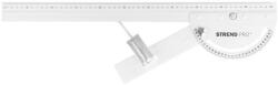 Strend Pro Liniar multifunctional de masurat unghiuri, cu raportor, aluminiu, 55 cm, Strend Pro (2161396) - jollymag