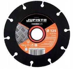 JUFISTO Disc diamantat segmentat, metal, taiere uscata, 125 mm/22.23 mm, Jufisto (JU-DCT-3212) - jollymag Disc de taiere